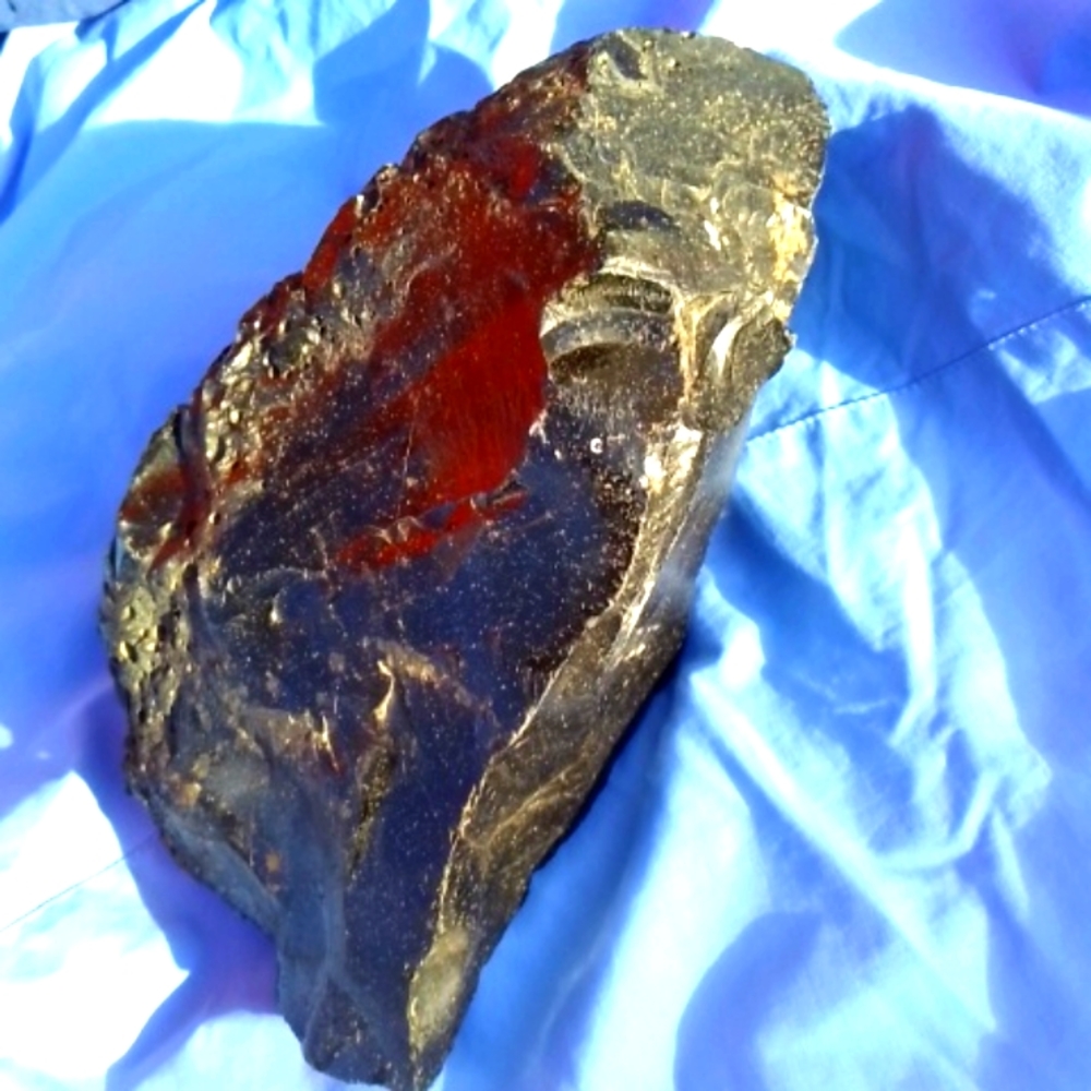 Large Obsidian all natural stone
